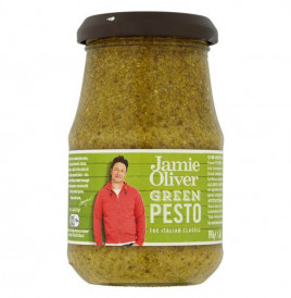 Jamie Oliver Green Pesto   Glass Jar  190 grams